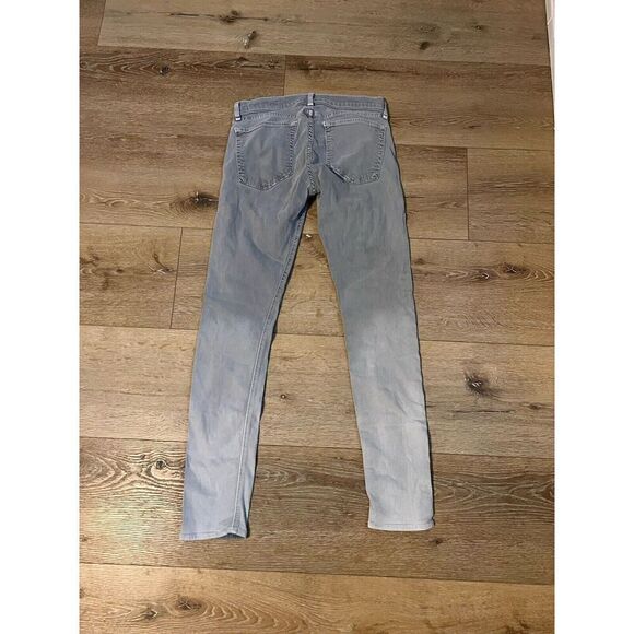 Rag & Bone Womens The Dre Skinny Jeans Tapered Gray Size 26 - Picture 2 of 3